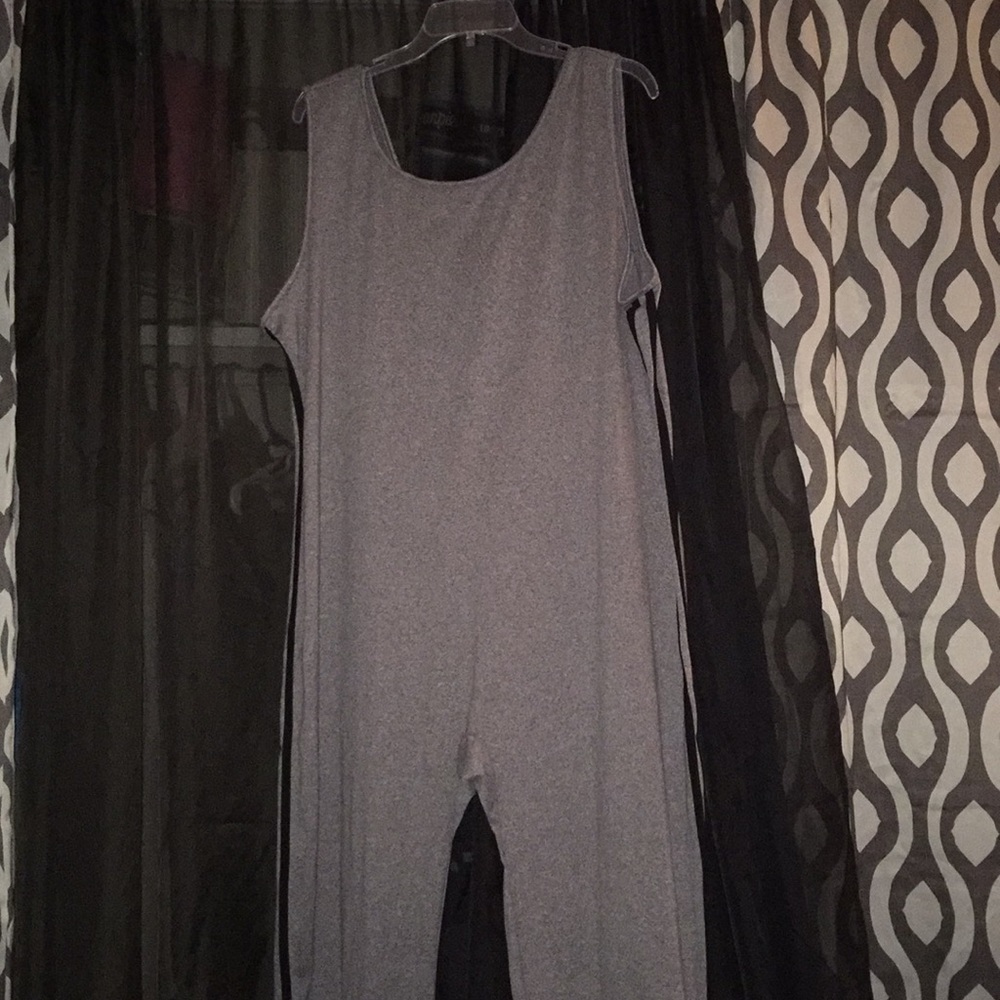 Gray jumpsuit
